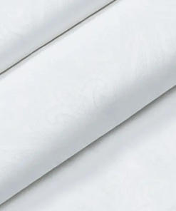 WHITE COTTON JINJA FABRIC  FOR ART - 1/4 M  - (Consolata School Nairobi, Grade 5)