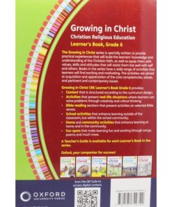 Alternative view of GROWING IN CHRIST CRE - GRADE 6 (Shema School – Grade 6)