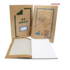A4 LAMINATED BROWN BOOK COVER - READY MADE