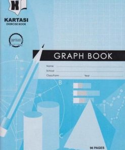 A4 96 PAGES GRAPH BOOK KARTASI (Consolata School Nairobi, Grade 10)